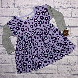 NEW Tea Collection Layered Sleeve Baby Dress
